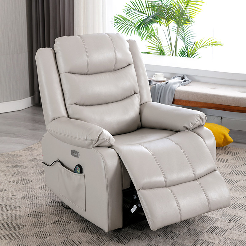 头等太空舱沙发单人可躺椅子摇电动功能按摩电脑美甲懒人皮科技布