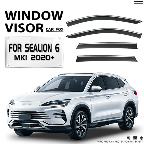 适用于比亚迪BYD Sealion 6 DM-i WINDOW VISOR车窗晴雨挡雨眉