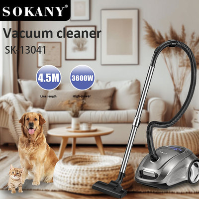外贸出口SOKANY13041吸尘器真空家用除尘除螨干式4.5米有线吸尘器