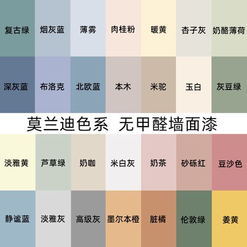 小桶室内水性矽藻漆替乳胶漆自刷粉刷墙漆无味白色彩色墙面翻新漆