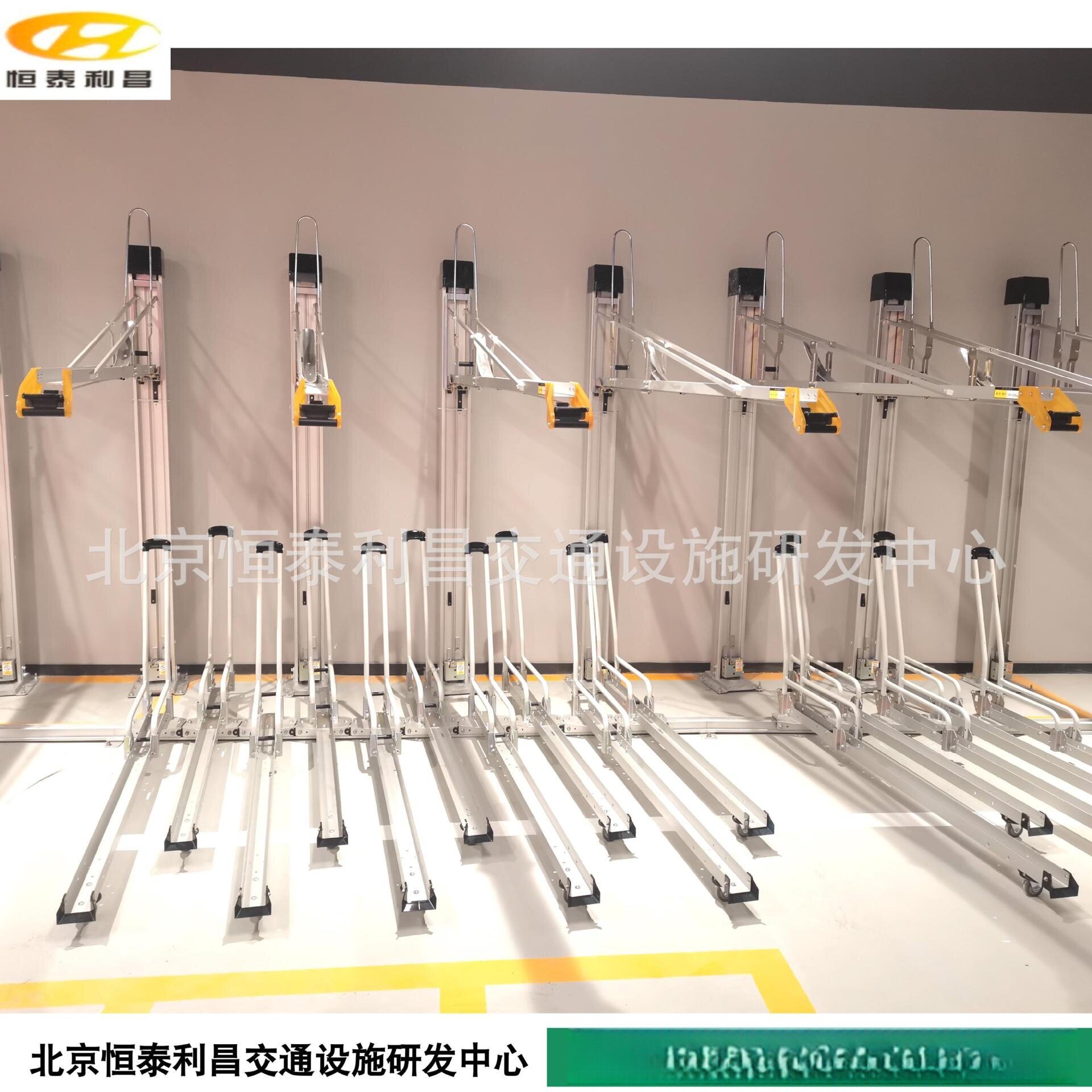 北京恒泰铝合金立体自行车停车架2025新款上市操作轻松节约空间