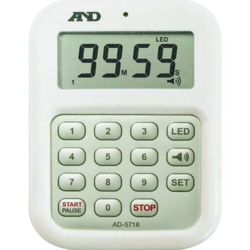 AND爱安德温计时器/大音量数字计时器100分钟数字计时器AD-5716