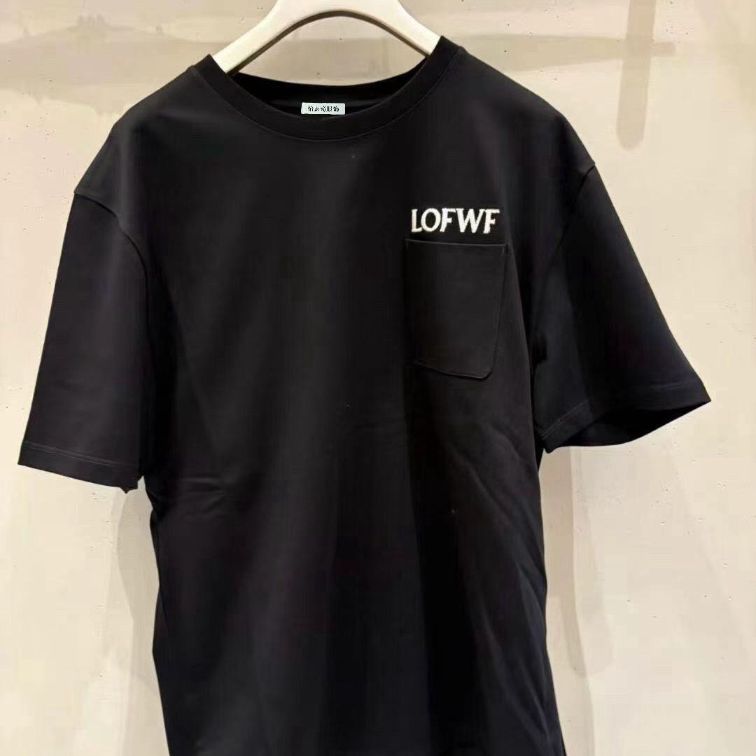 LOE正确版刺绣标识短袖T恤男女款