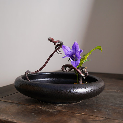 剑山插花器花道插花底座固定神器器皿日式小工具中式花器禅意材料