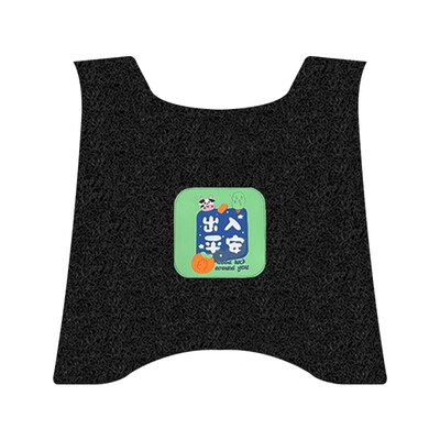 适用于三阳Tini110脚垫防水防滑摩托车脚踏垫丝圈耐踩耐磨踏板垫