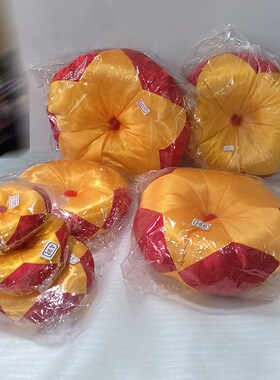 木鱼佛音垫子莲花彩垫打击乐器配垫棉布通用双色法器绸缎配套棉垫