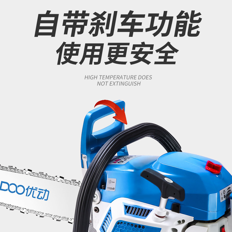 大功率油锯电链锯小型家用多功能链条锯便携式木工手提户外伐木锯
