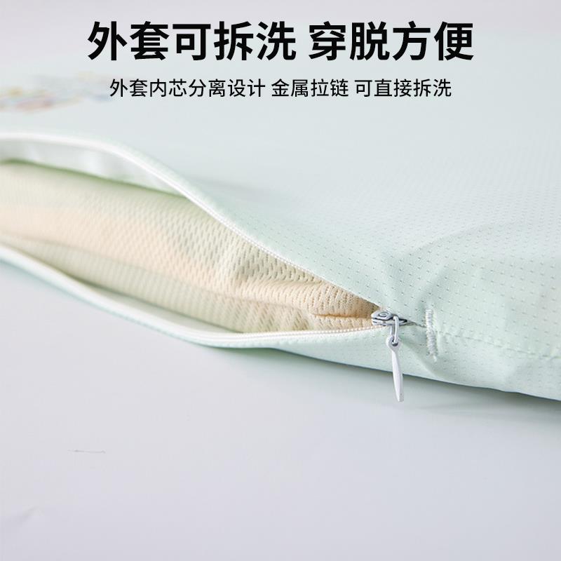 零压记忆儿童小枕头枕芯宝宝婴儿专用单只装家用护颈椎助睡眠整头