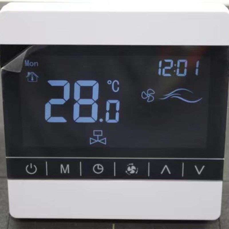 水地暖通用温控器智能控制面板温度调节开关地热恒温有线控制器