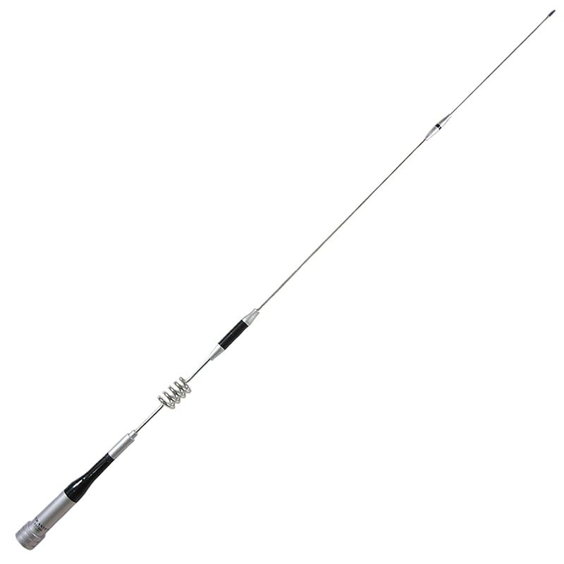SG-7200车载台电台天线不锈钢苗子UV双段高增益手台吸盘天线