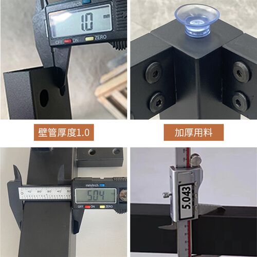岩板直脚餐桌腿方形桌架圆桌铁艺支撑底座轻奢支架子大理石桌脚架