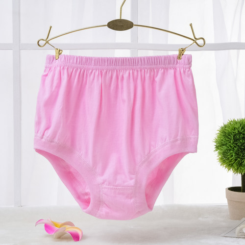 中老年内裤女纯棉妈妈内裤老人高腰大码宽松裤头加肥三角短裤全棉