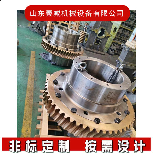 WHC平面非标二次包络减速机精密蜗轮蜗杆大扭矩减速器厂家直销