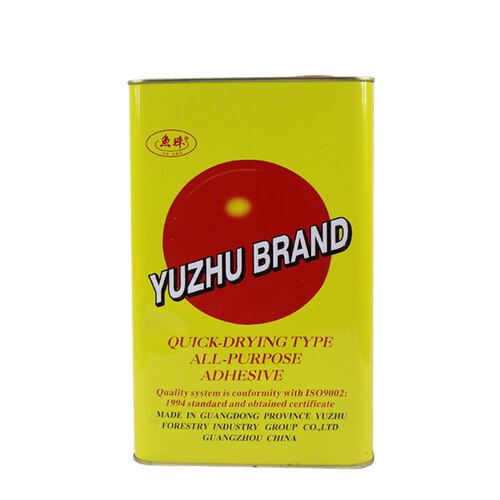 鱼珠牌万能胶粘金属塑料木材喷绘布广告布假草坪通用快干型强2.3L