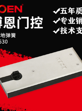 BOEN博恩地弹簧530定位双速缓冲可调力度木门有框无框玻璃门精品