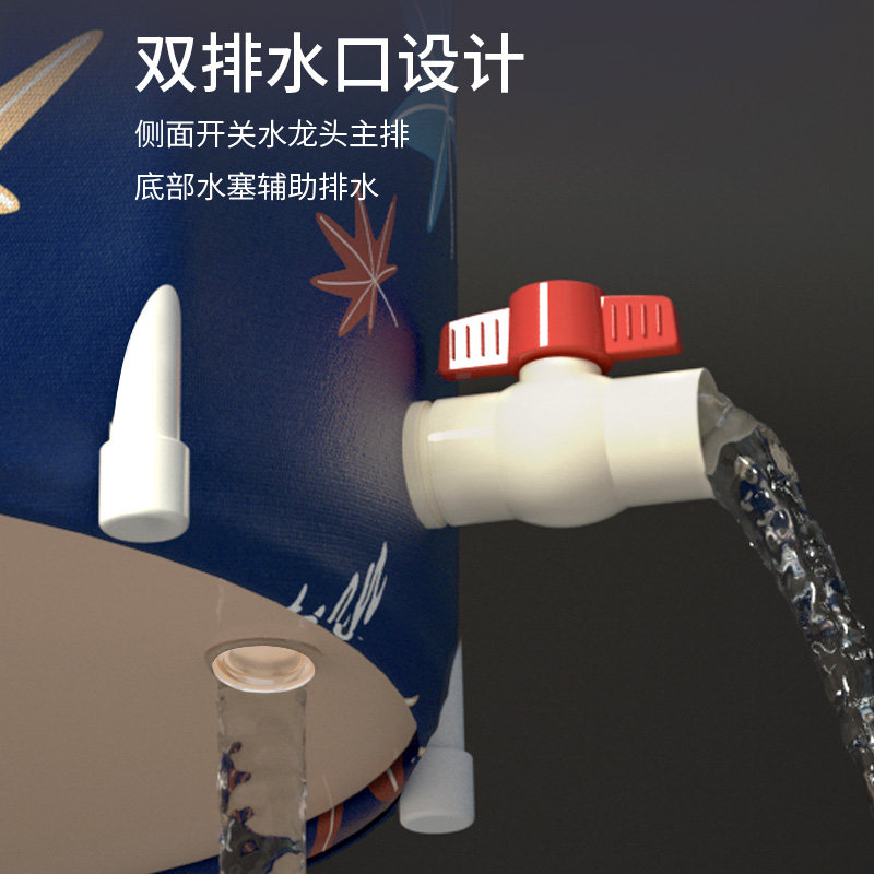 泡澡桶大人可折叠药浴桶儿童浴盆成人全身浴缸家用简易沐浴洗澡桶