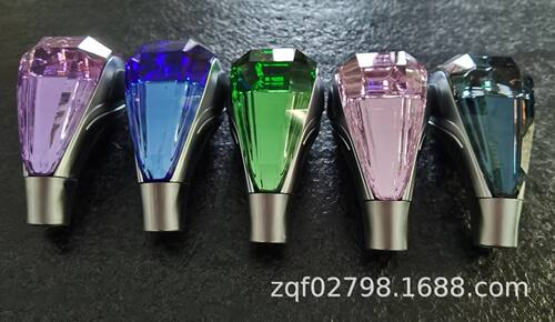 汽车改装水晶触摸感应发光排挡头自手动挡个性档把换档杆触感LED