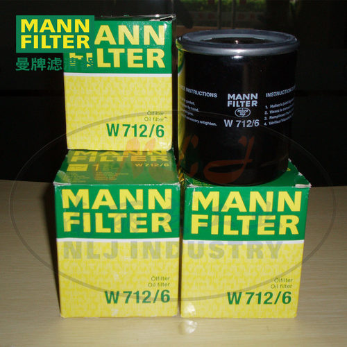 W712/6油滤MANN-FILTER曼牌滤清器工程机械设备配件