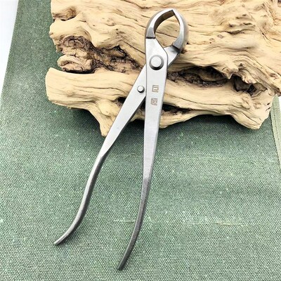 巨恒不锈钢中号球节剪盆景 球节剪斜口钳专业级盆景剪刀盆栽工具