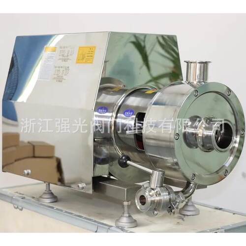 卫生级固液混合乳化泵，固液混合均质泵，固液混合乳化均质剪切泵