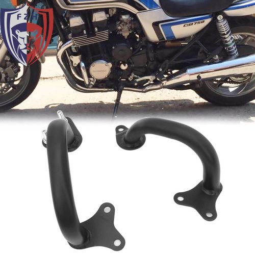 CB750摩托改装黑色保险杠一对