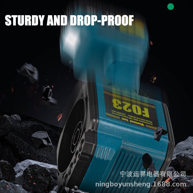 工作灯风扇一体机高亮度LED照明大风力降温车间仓库维修台