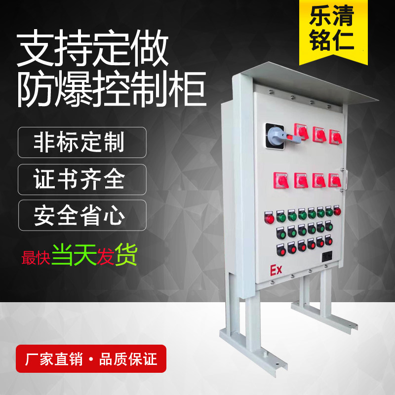ExdIIBT4防爆照明动力配电柜非标定制碳钢变频器控制箱水泵启机柜