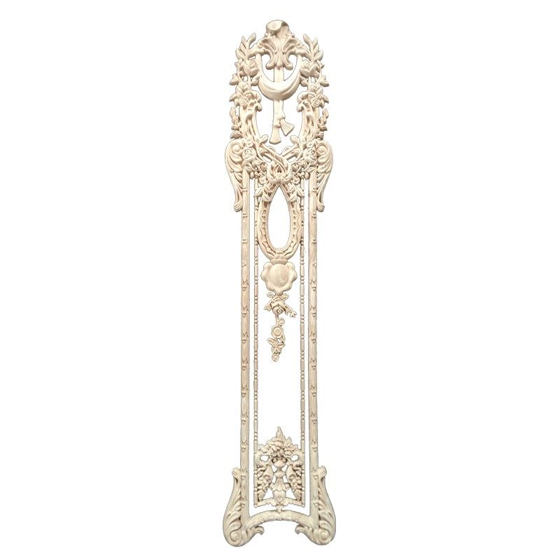 实木雕花贴花罗马柱柱头梁托车木小件老虎脚廊桥酒杯架角花线定制
