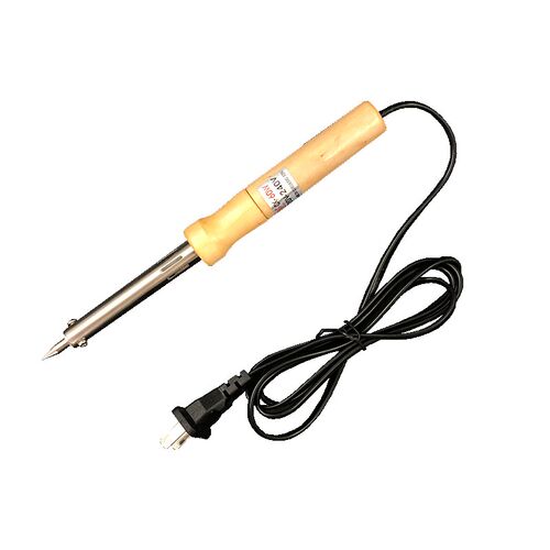 外热式40W60W木柄电烙铁家用学生维修电子维修焊接工具套装电焊笔