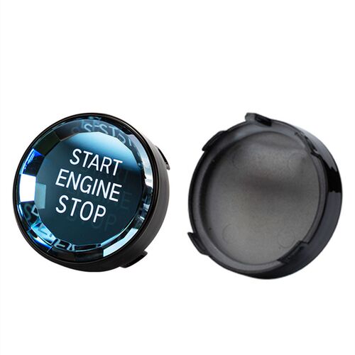 适用宝马老3系水晶一键启动按键E90E92E9点火开关红色按钮改装