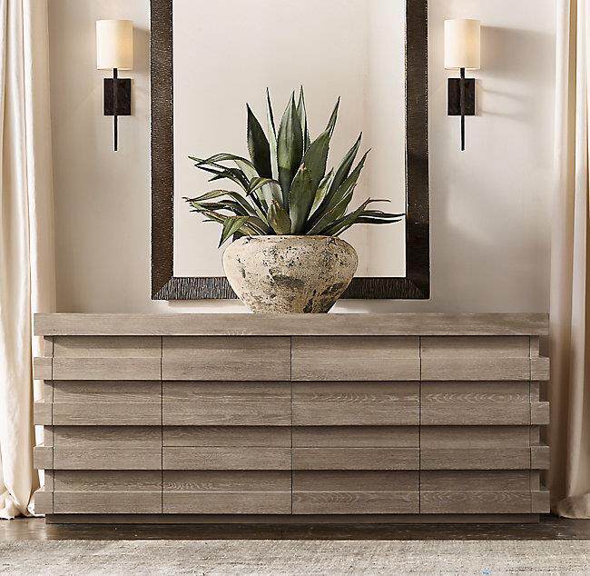 美式乡村现代实木轻奢玄关柜 法式门厅装饰柜仿古电视柜储物柜