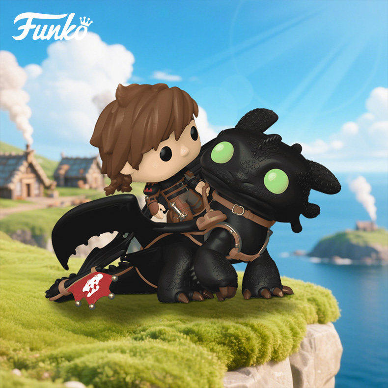 Funko丰高POP驯龙高手无牙仔