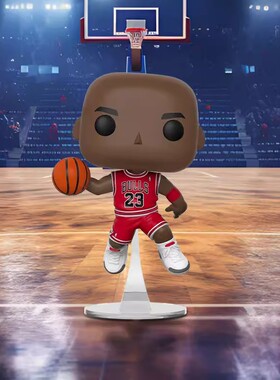 Funko丰高篮球NBA公牛队迈克尔乔丹Jordan周边手办摆件公仔礼物