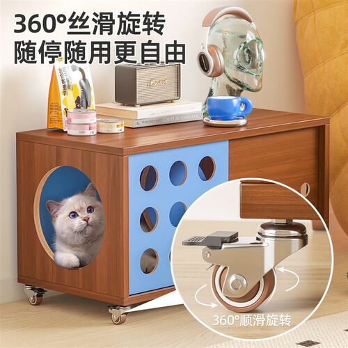 边几移动茶几茶桌人宠家具简约角几可移动沙发边桌床头桌小推车