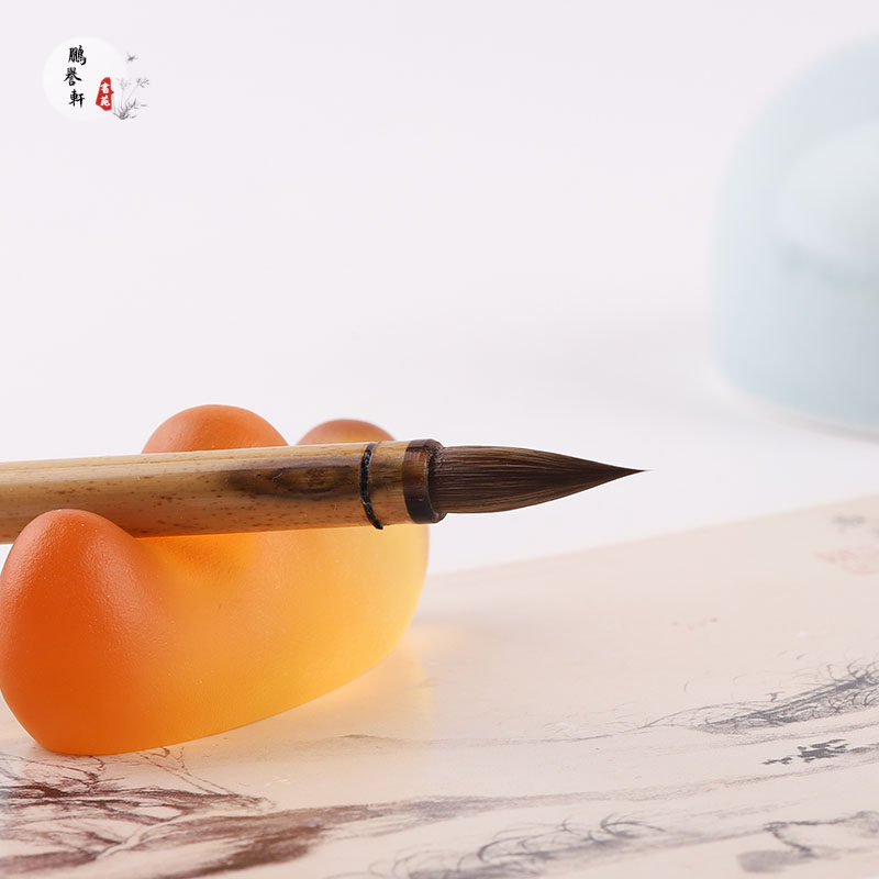 鹏誉轩【逍遥】香鼬尾奶尾纯狼毫小楷笔抄经笔文征明灵飞经汲黯传