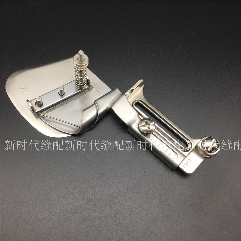 工业缝纫机包边器平车包松紧带橡筋卷边拉筒卷边器袖口下摆松紧带