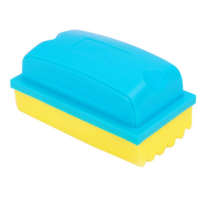 无尘粉笔黑板擦 教室专用白绿板擦胶棉板擦 水溶性粉笔擦海绵板擦