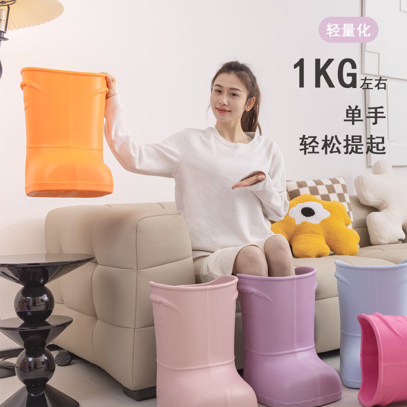 泡脚桶省水高深恒温过小腿足浴桶秋冬宿舍家用养生保温足浴盆鞋靴