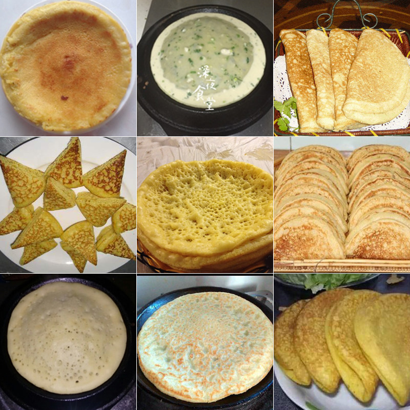 敬辉铸铁加厚煎饼鏊子家用饼折锅耨耨老式烙糕炉糕锅摊黄儿锅26