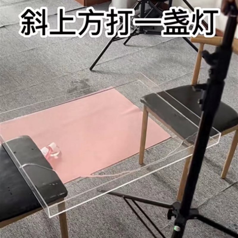 压克力高透明一体式五面托盘抽屉拍摄水箱水槽鱼缸定制防尘罩高清