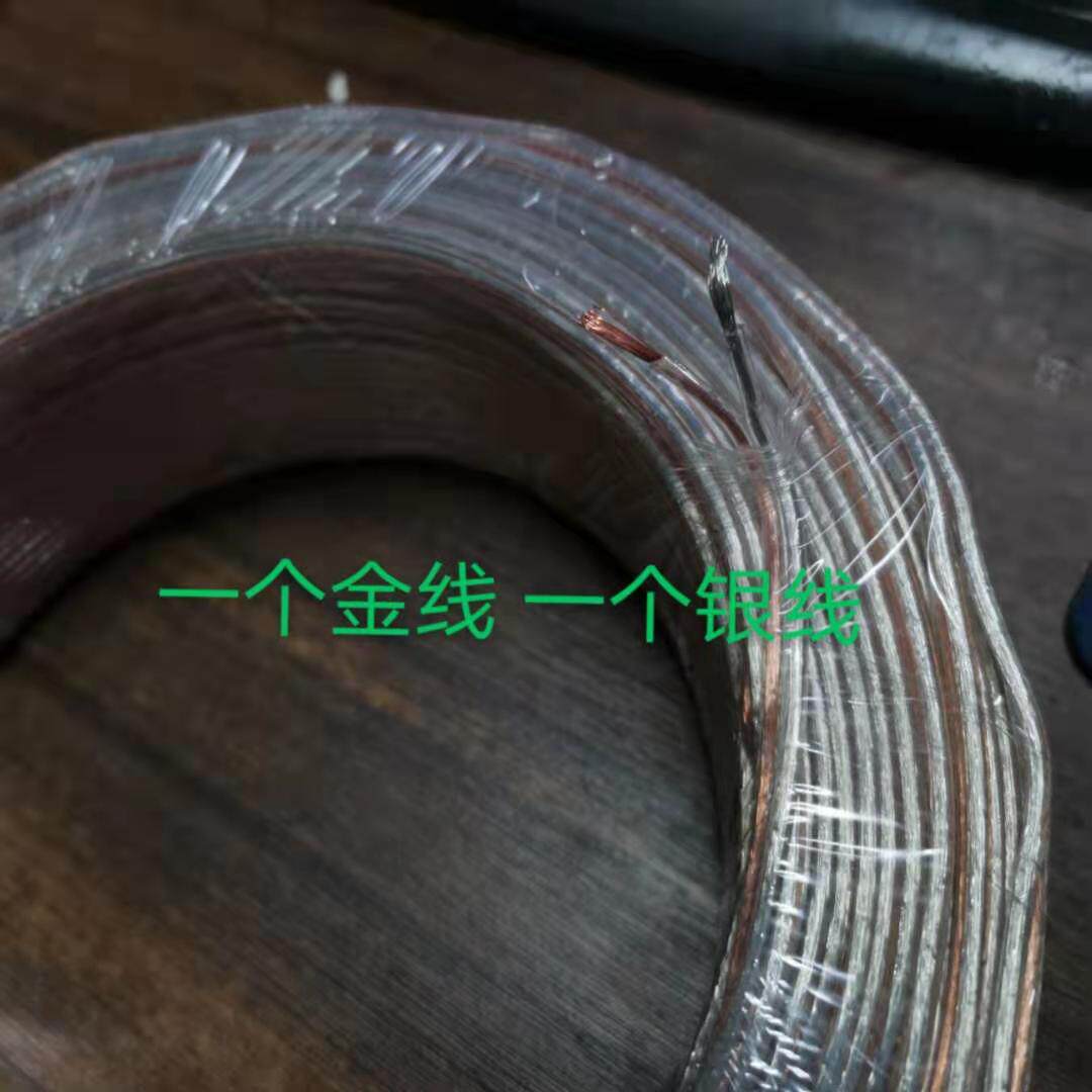 国标霓虹灯带连接线 透明线 金银线镀锡截断线 水晶线 霓虹灯线