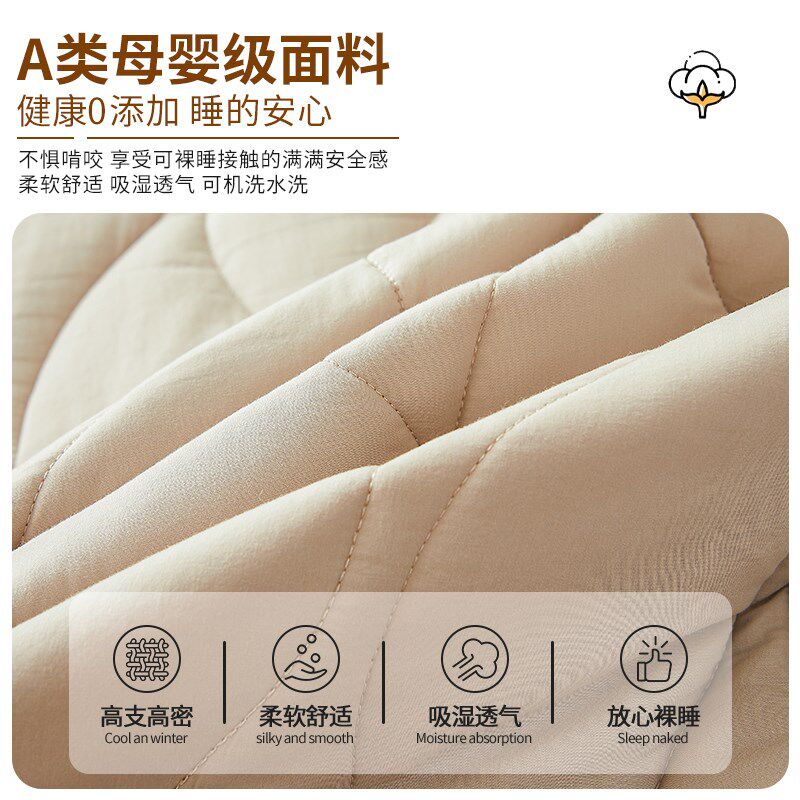 40支全棉床垫家用卧室棉花填充夹棉垫子榻榻米床褥垫单人垫被褥子