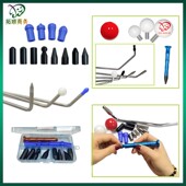 汽车凹陷撬棍换头工具扁撬棍扁铲撬杠凹坑钩子夹层双层换头工具