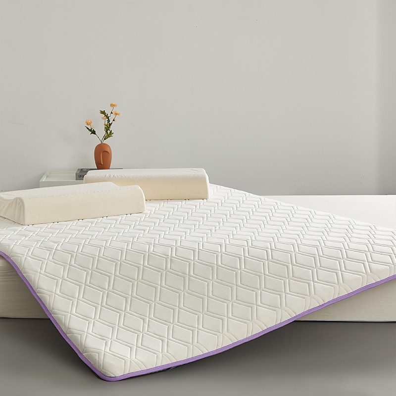 乳胶床垫软垫家用3cm薄款床褥垫硬席梦思回弹棉保护垫记忆棉垫子