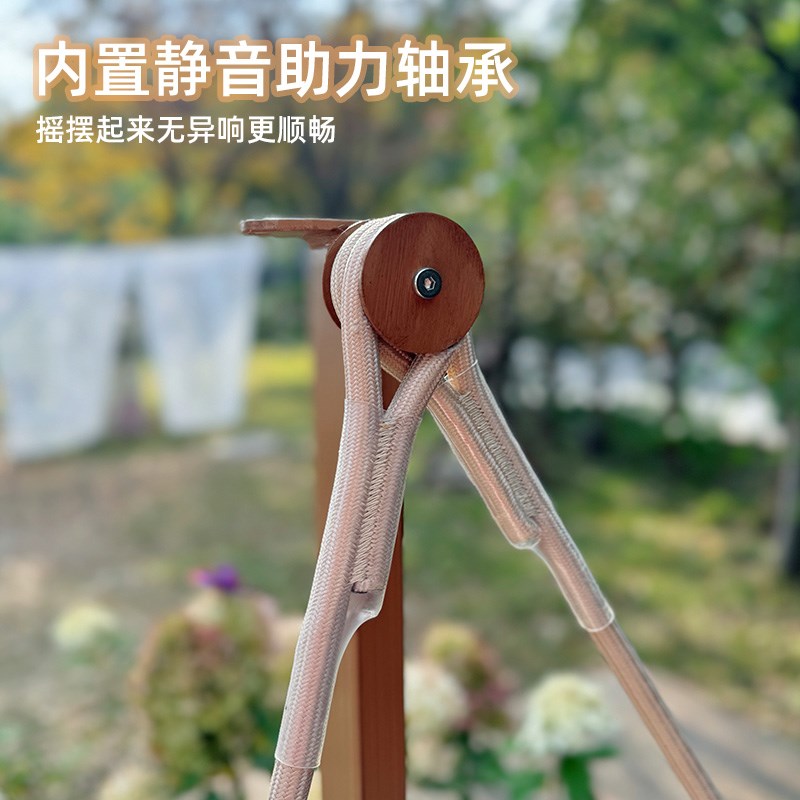 秋千户外庭院摇椅网红双人吊床室外露台家用别墅阳台花园小院吊椅
