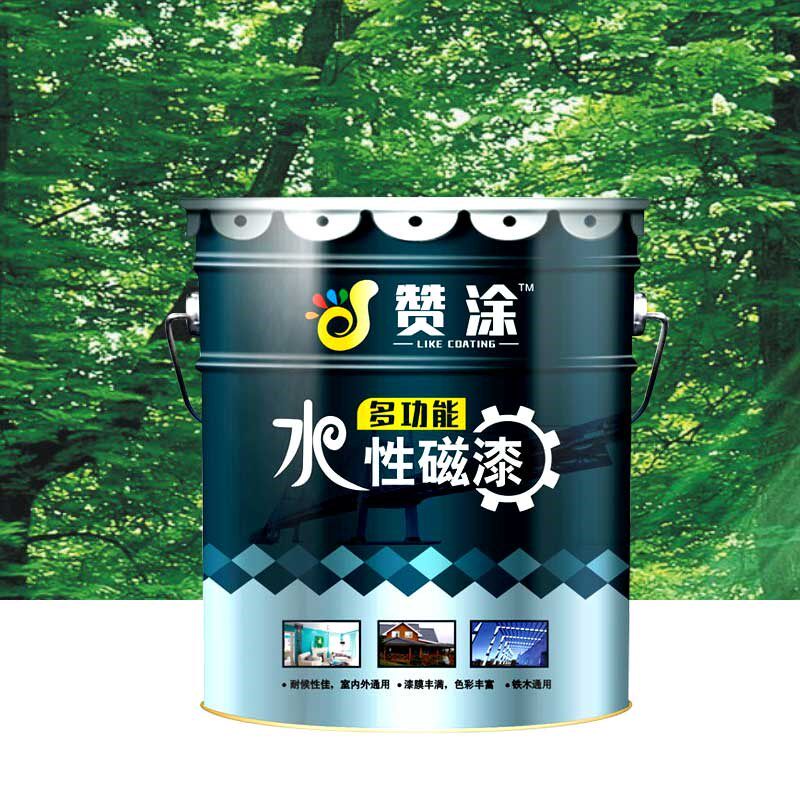 水性磁漆铁艺门窗改色漆彩钢瓦翻新防锈金属漆透明光油木器栏杆漆