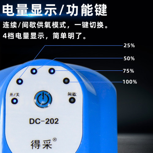 增氧泵钓鱼专用氧气泵养鱼鱼缸家用小型超静音充电便携式冲打氧机