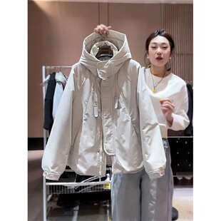 风衣薄棉袄两棉 女式 早秋棉袄女式 短上衣2025新秋季