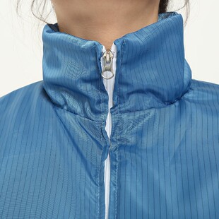 羽兴连体防静电棉衣工作服加厚冬装室外冷库男女防寒保暖防尘棉服