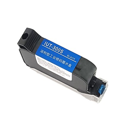 IUT-300S 溶剂型黑色墨盒 12.7mm半寸快干墨盒用于手持在线喷码机